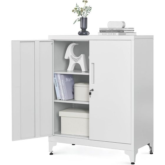 Songmics säilytyskaappi, lukittava, OMC013