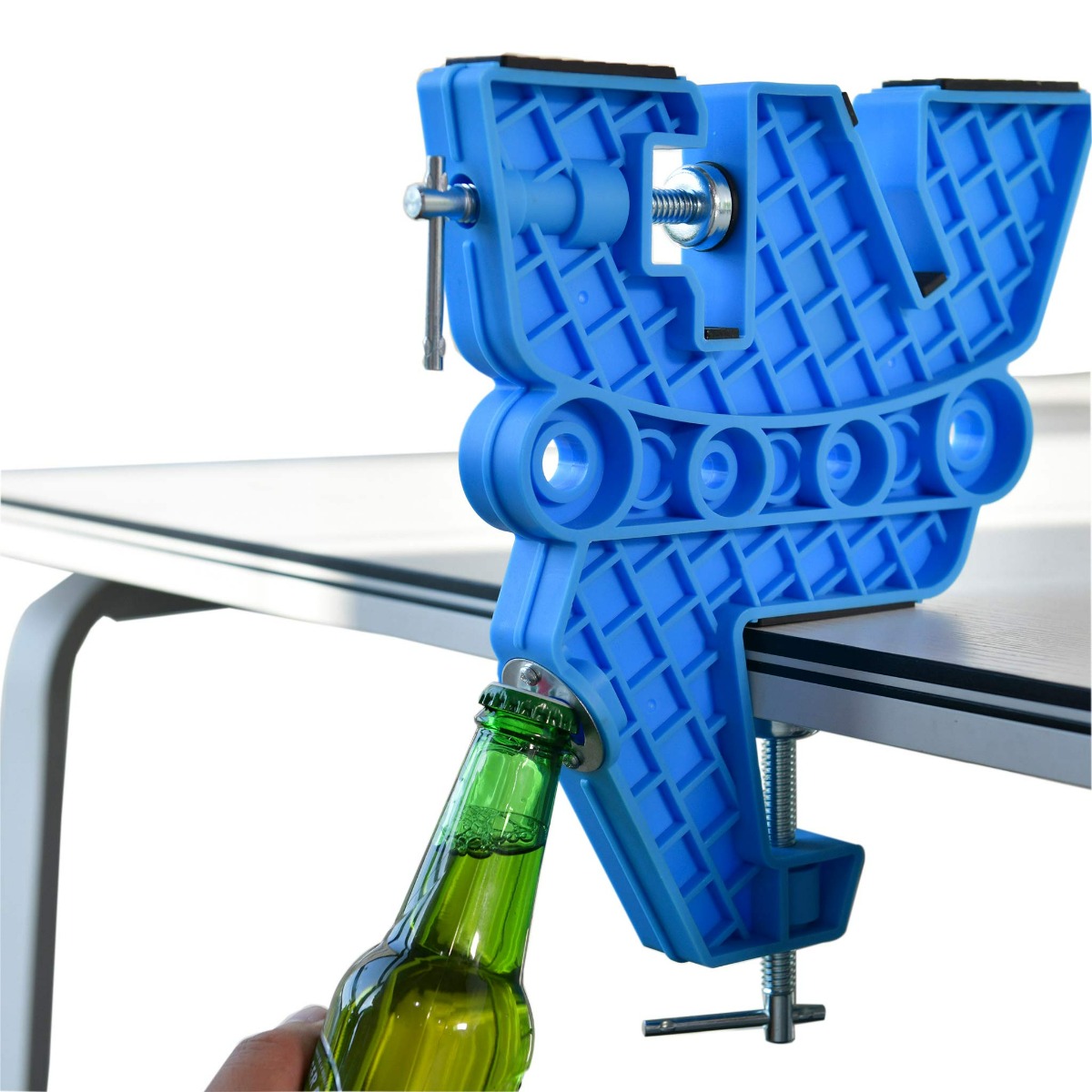 React Suksien voiteluteline pöytään kiinnitettävä