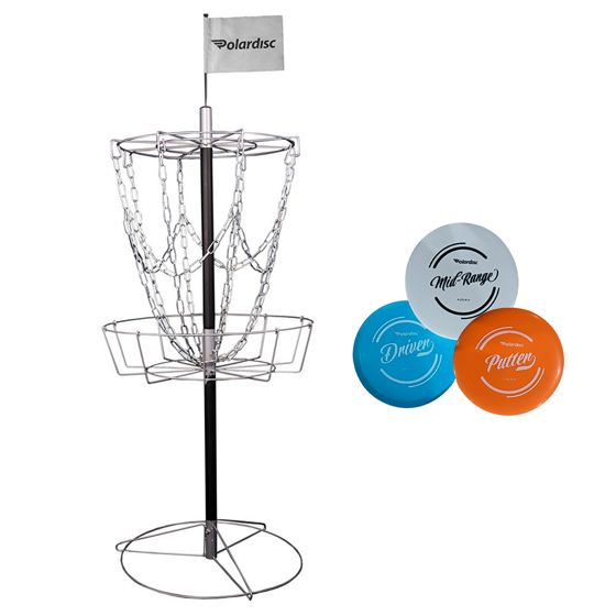 Polardisc Starter frisbeegolfkori-setti
