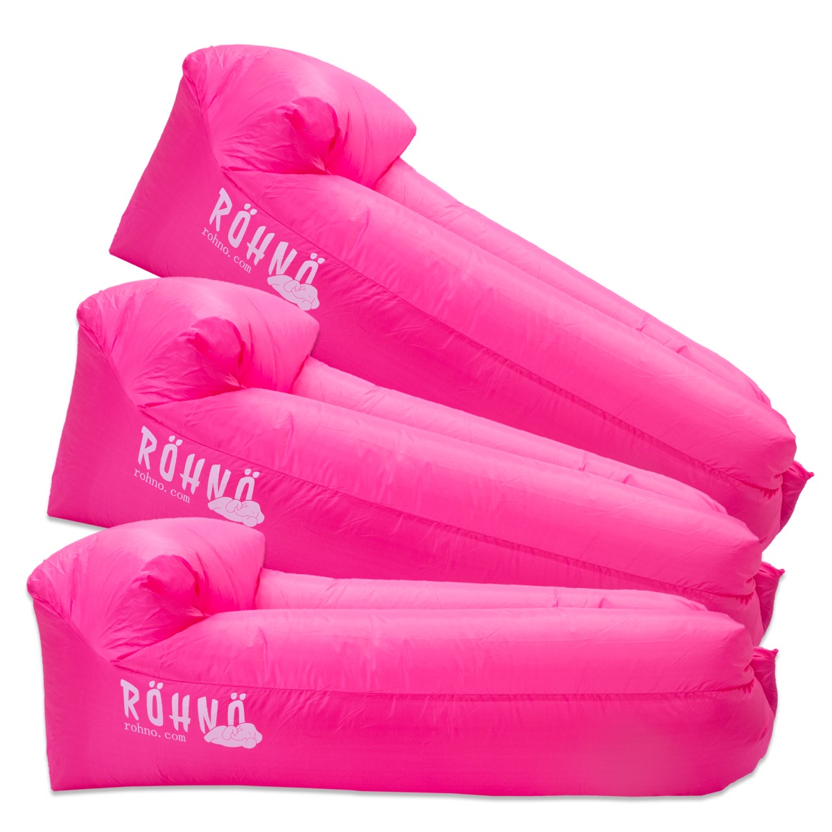 Röhnö ilmasohva 3kpl kaveripaketti, pinkki