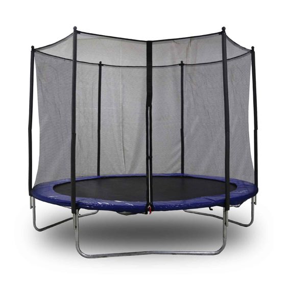 React trampoliini 2,44m turvaverkolla
