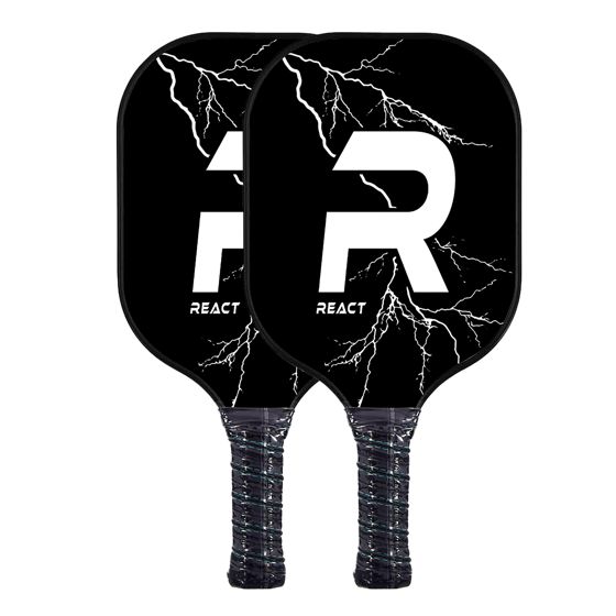 React Pickleball setti, 2 mailaa + pallot