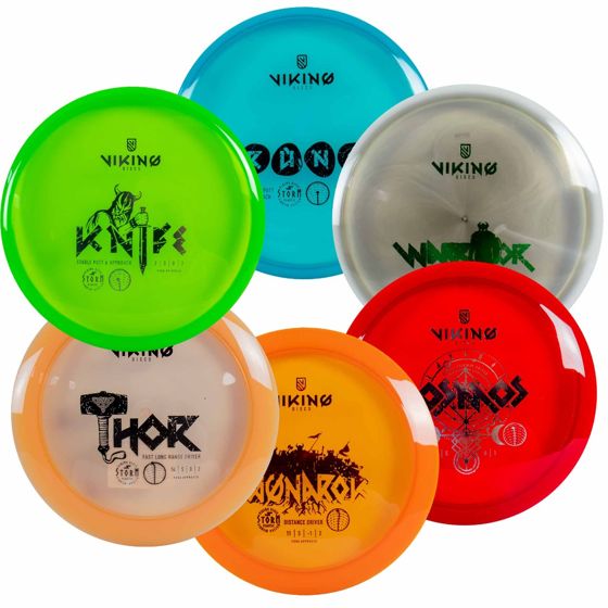 Viking Discs Storm Set, 6 kiekon setti