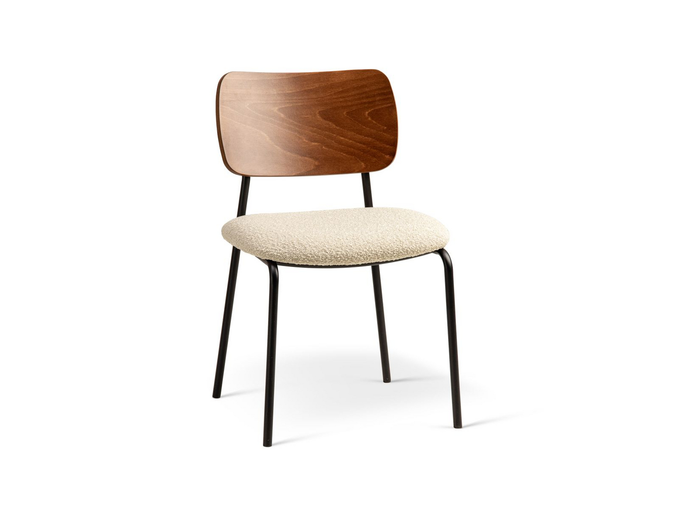 Cosmopolitan Design bouclé-tuolit, 2 kpl, 