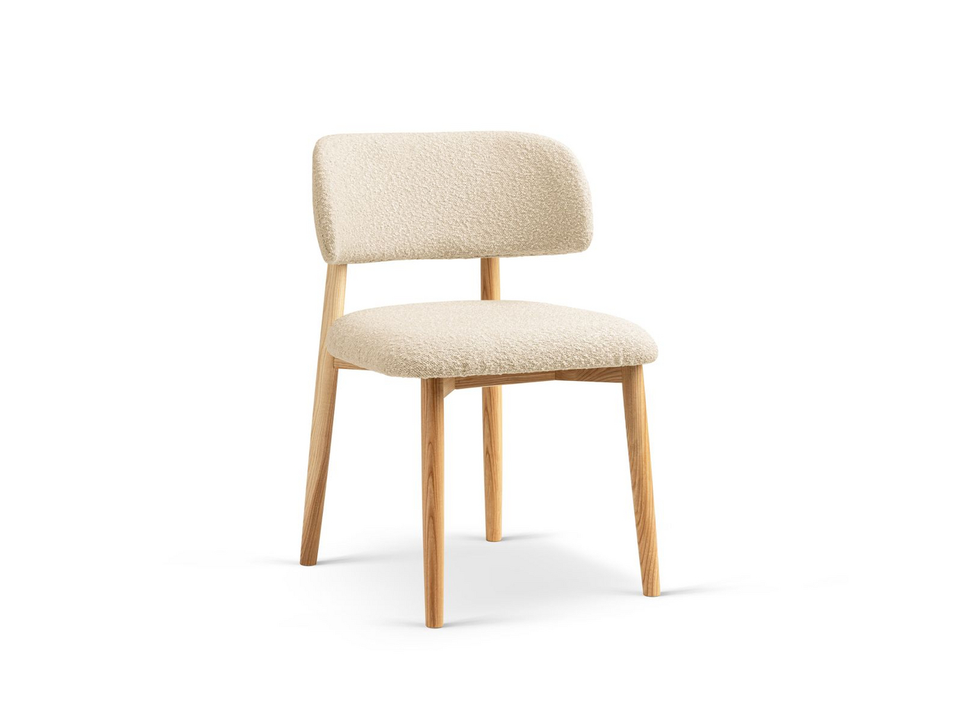 Cosmopolitan Design bouclé-tuolit, 2 kpl, 