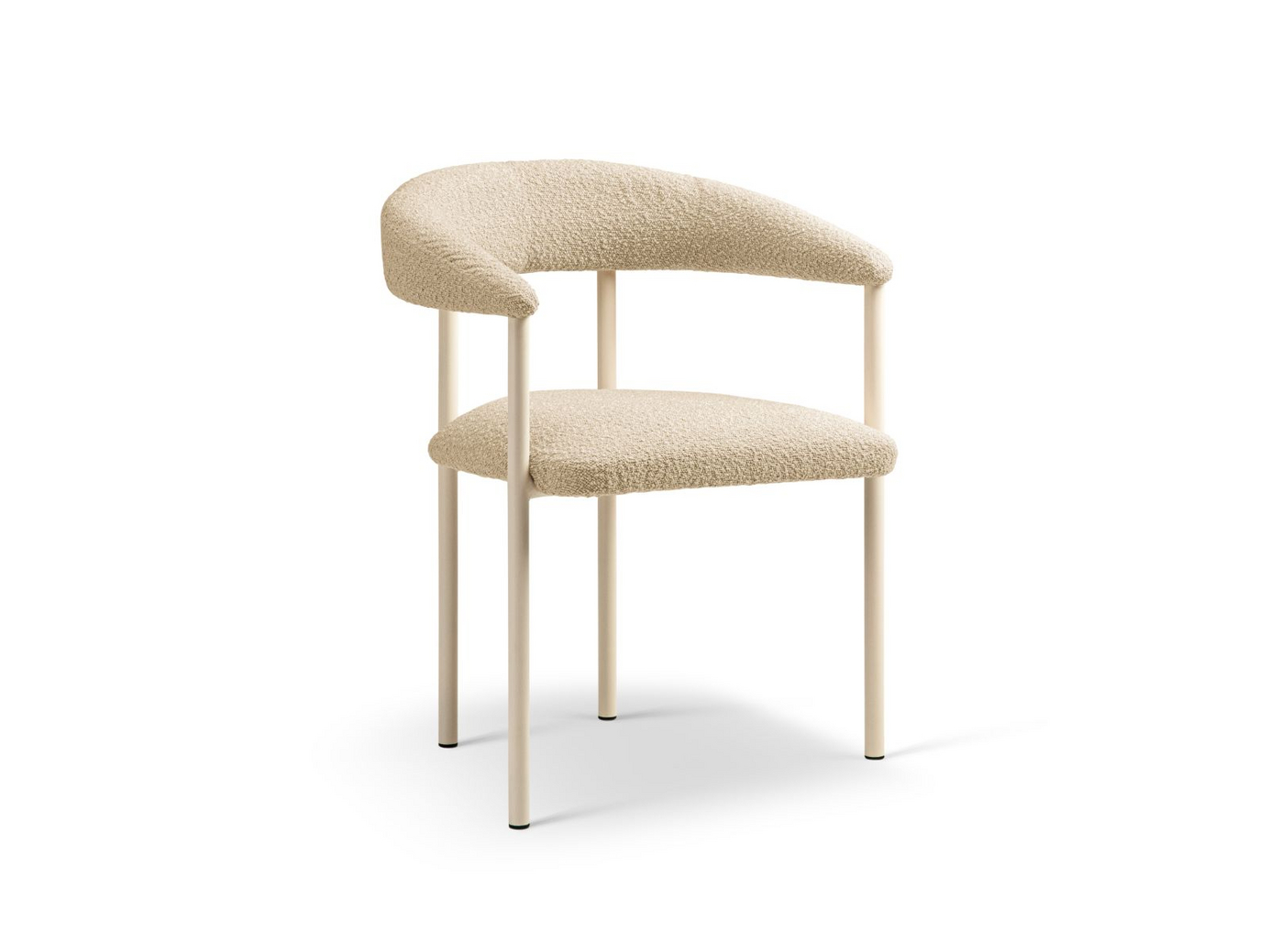 Cosmopolitan Design bouclé-tuolit, 2 kpl, 