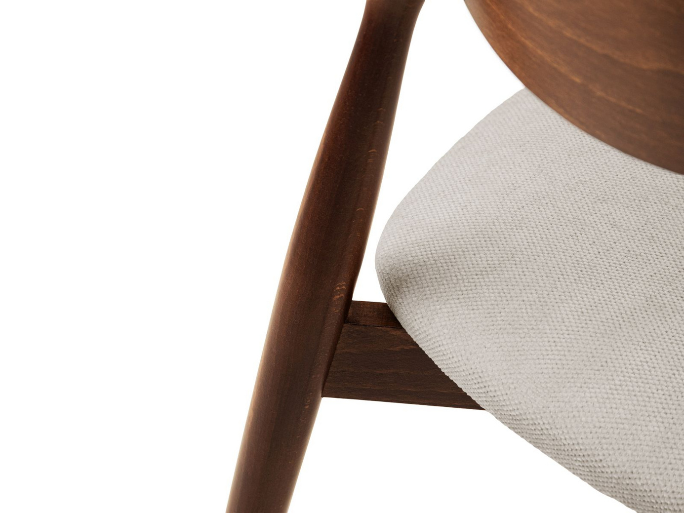 Cosmopolitan Design tuolit, 2 kpl, "Leon", 1-istuttava, 47,5 × 48 × 79 cm, Rebel, pähkinäpuujalat