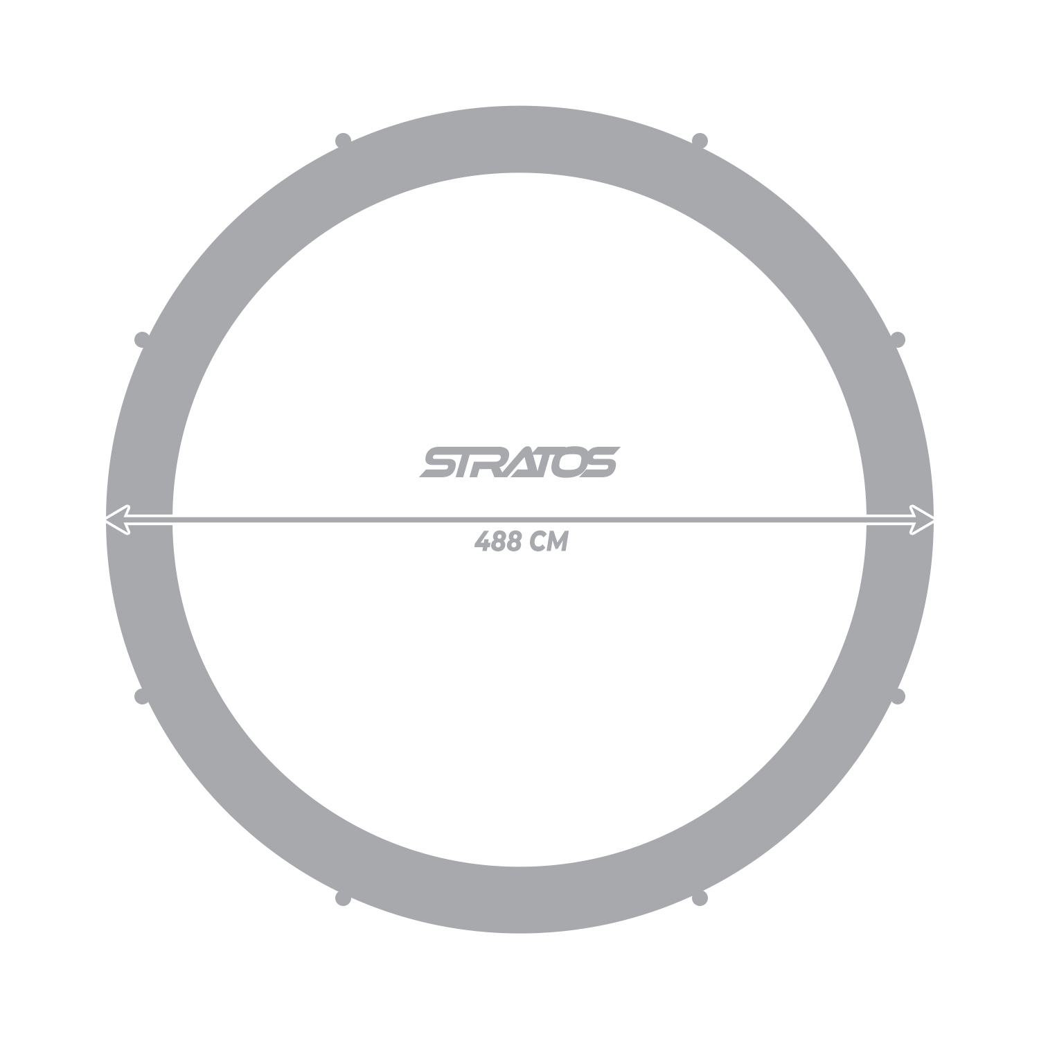 Stratos Trampoliini 488 cm