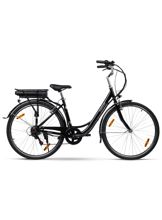 Swoop Sähköpyörä Classic, naisten 28" musta