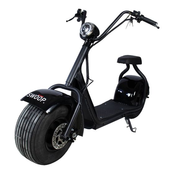 Swoop Kruiser sähköpotkulauta N2, musta, Kunnostettu