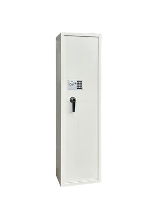 Trekker Asekaappi 6-asetta AS600 v2, digitaalilukolla, Valkoinen