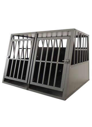 Trekker koiran kuljetushäkki XL 97x90x69.5cm, Musta