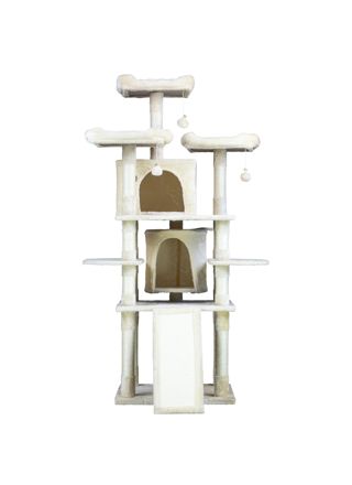 Trekker Kissan kiipeilypuu Tower 170cm, beige