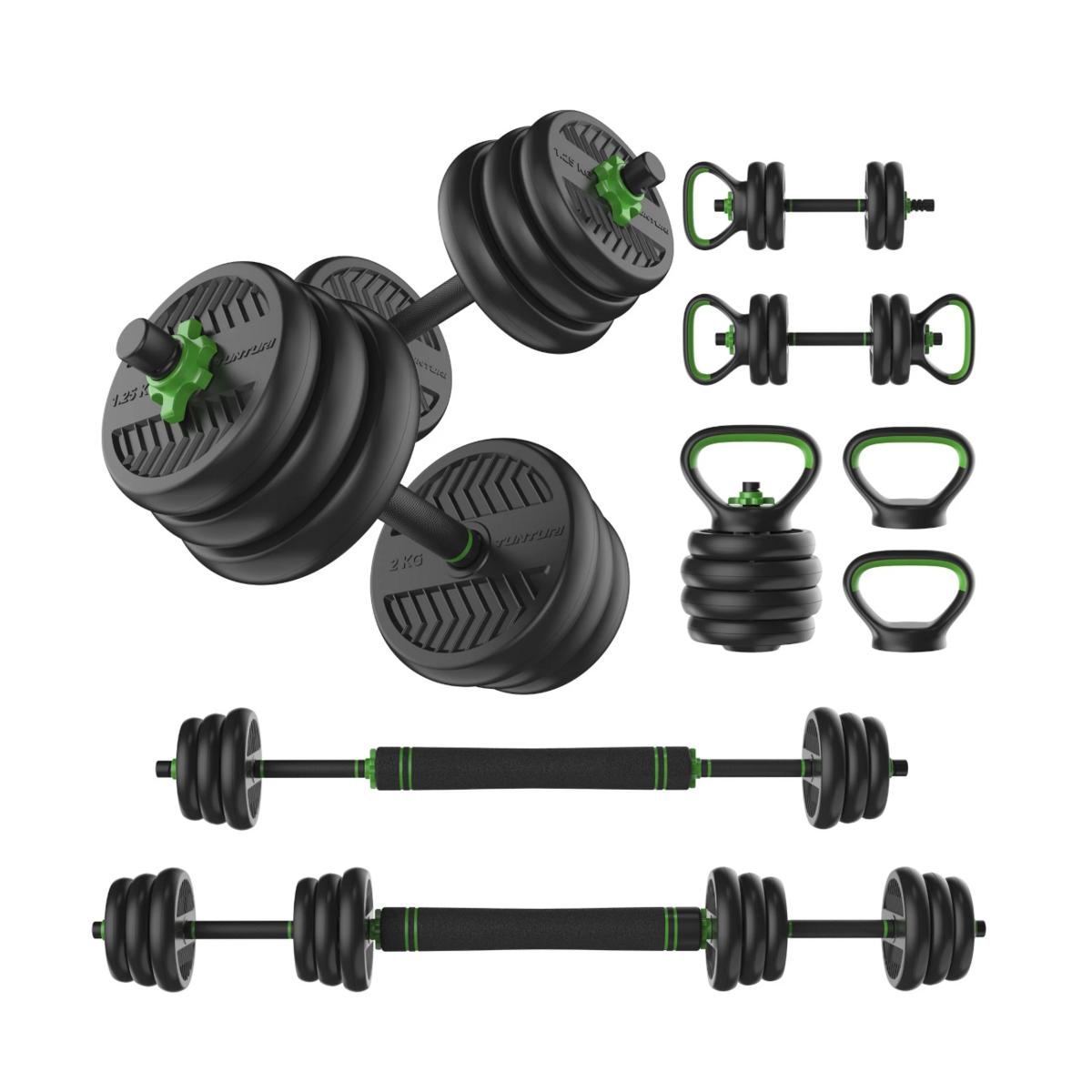 Tunturi Barbell & Dumbbell Set levytanko- ja käsipainosetti
