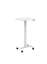 Lykke säädettävä työpöytä L100, 60 x 52cm, valkoinen