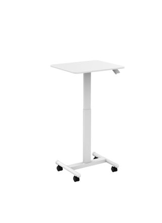 Lykke säädettävä pöytä L100, 60 x 52cm, valkoinen