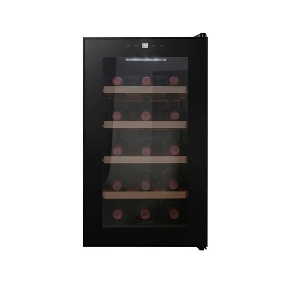 Cavin viinikaappi Northern Collection 15, musta